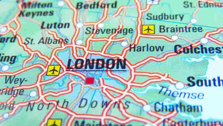 mapa de londres