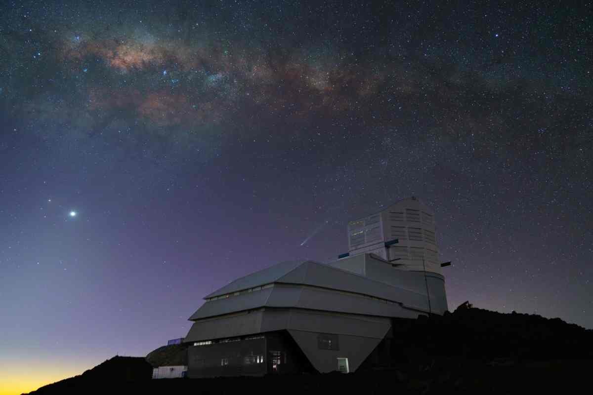 rubin observatory y via lattea