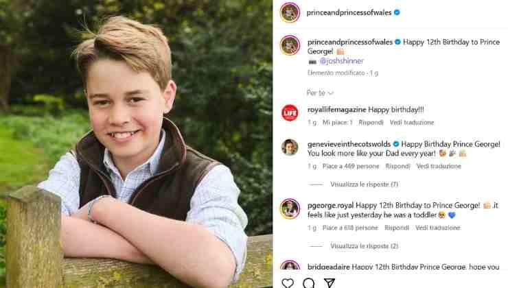 post prince george cumpleano 