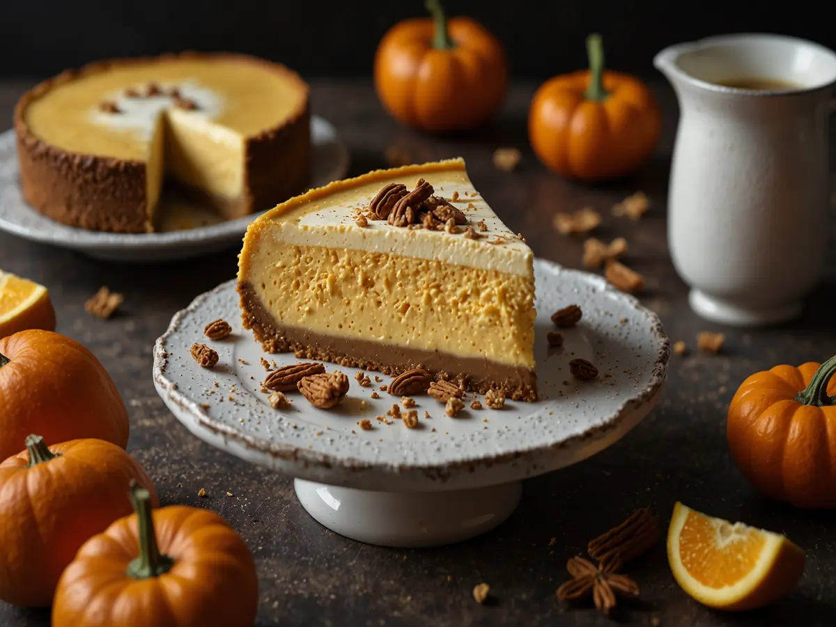 Cheesecake de calabaza cremoso: receta invernal para un postre perfecto en enero